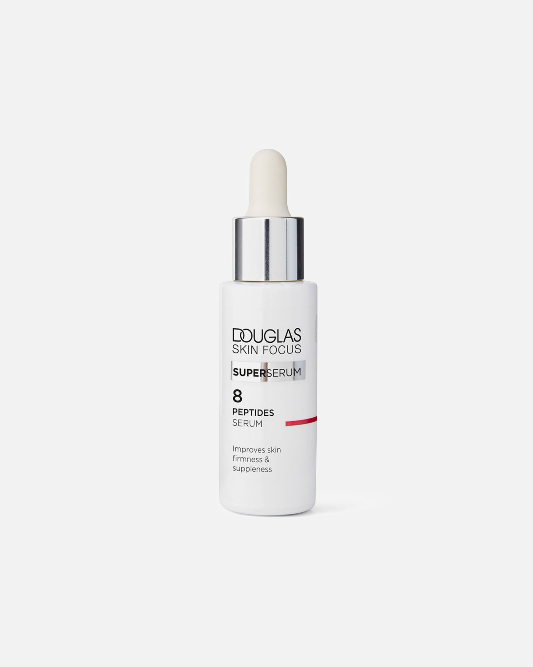 TIK INTERNETE! Perkant DOUGLAS COLLECTION odos priežiūros produktus už 29 EUR ir daugiau - DOVANA DOUGLAS COLLECTION SKIN FOCUS SUPER SERUM 8 PEPTIDES SERUM veido serumas su kolagenu (30 ml).