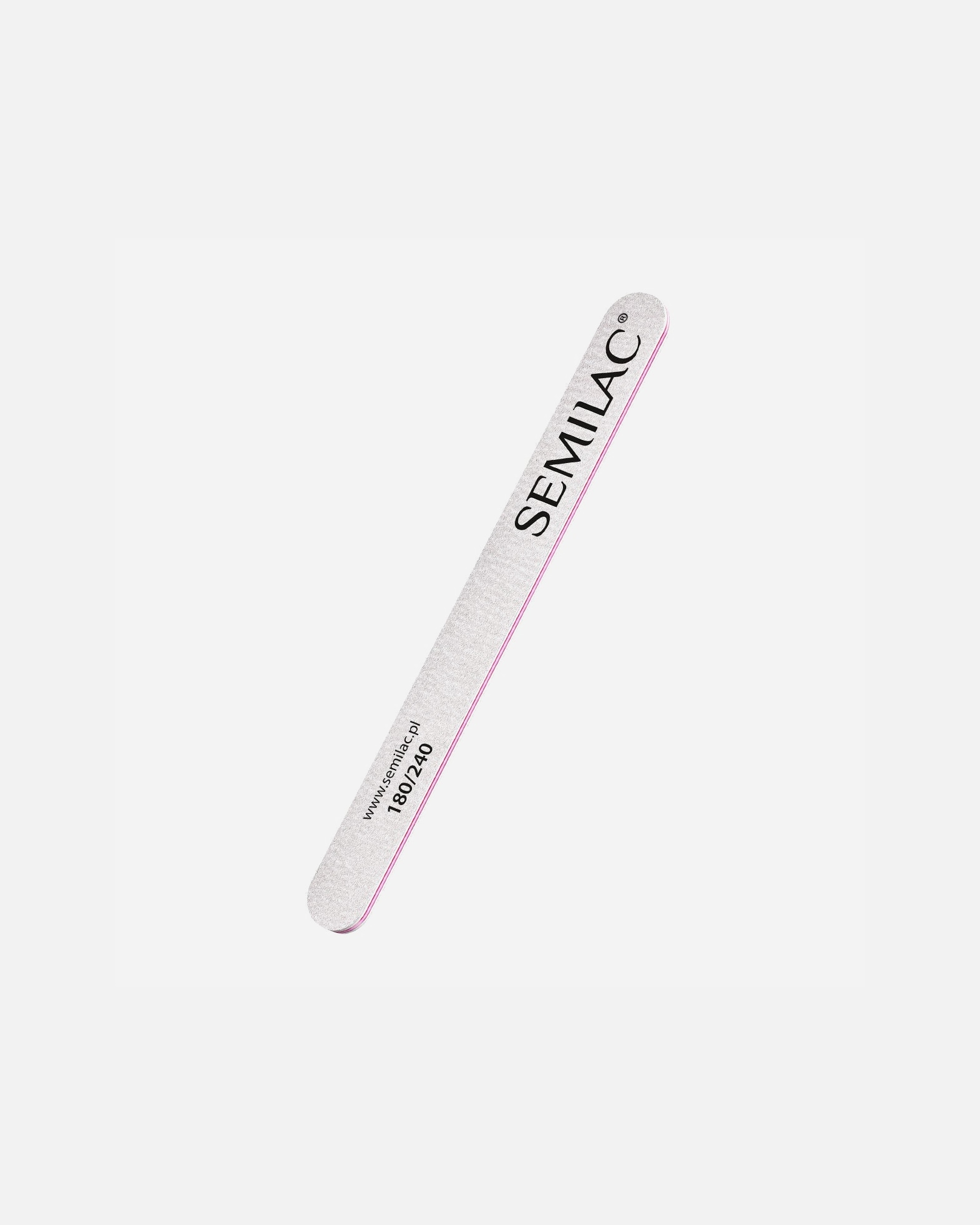 Nagų dildė UnisexSemilacNail File Straight 180/2401 vnt.