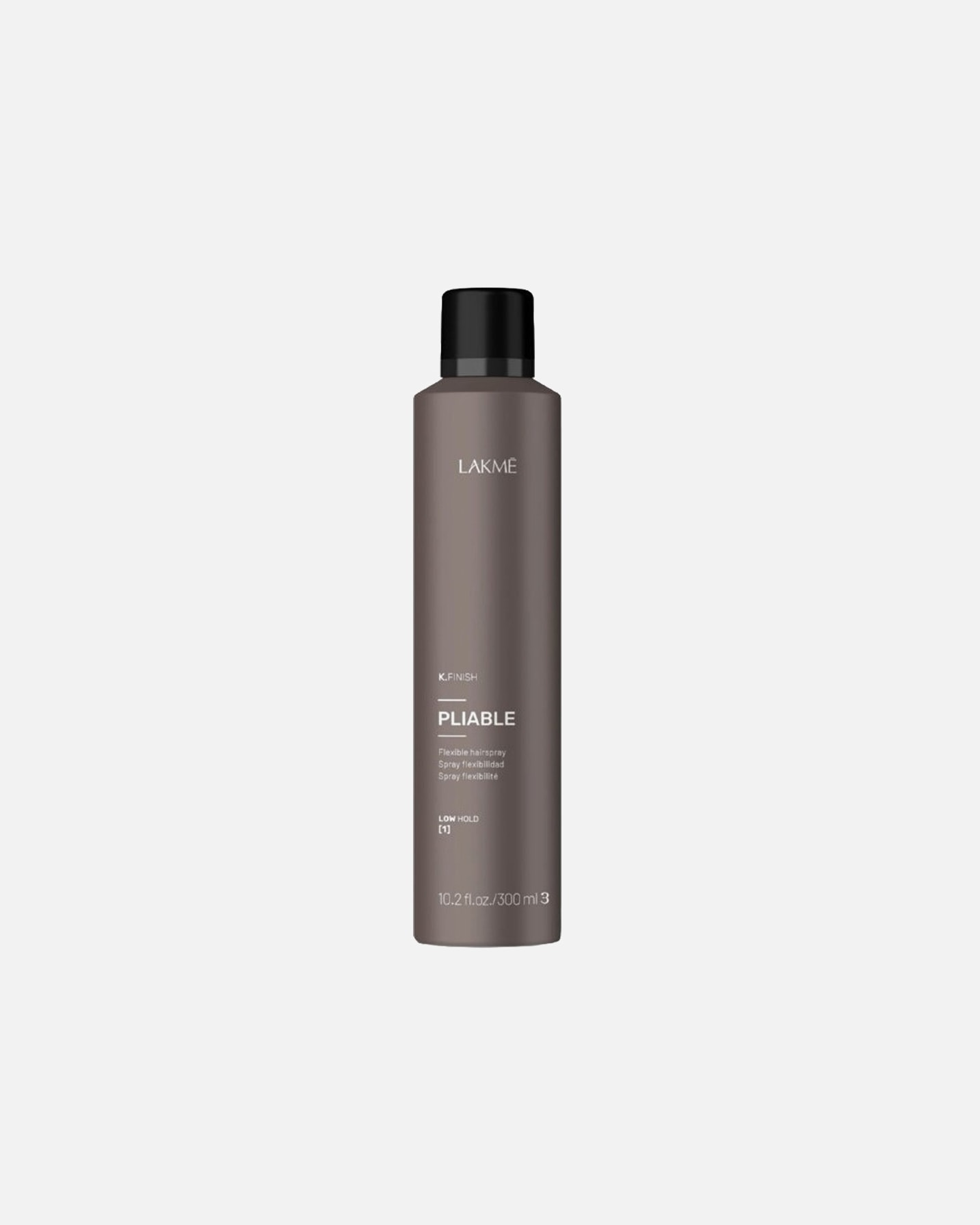 Trumpalaikiai plaukų dažai MoterimsLAKMELanksčios fiksacijos plaukų lakas Lakme K.FINISH PLIABLE Flexible Hairspray300 ml