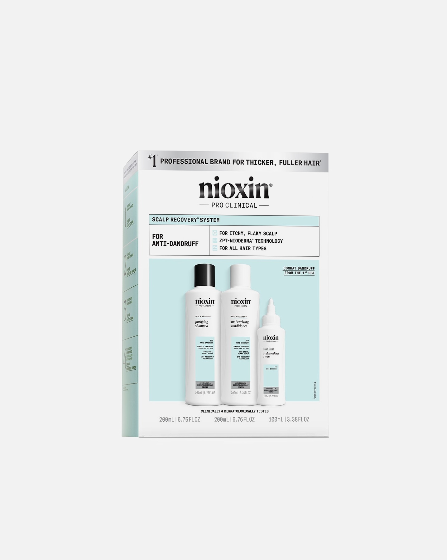 Plaukų priežiūros rinkinys UnisexNioxinScalp Recovery Kit1 vnt.