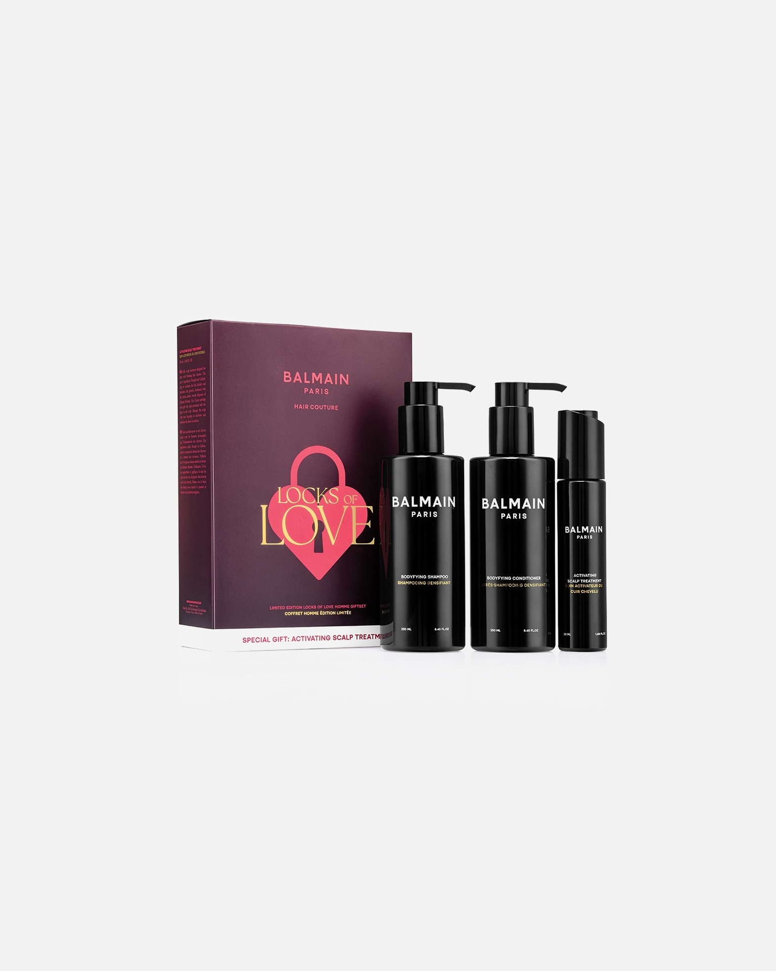 Plaukų priežiūros rinkinys VyramsBalmain HairLocks of Love Ultimate Curl Styling Gift Set1 vnt.