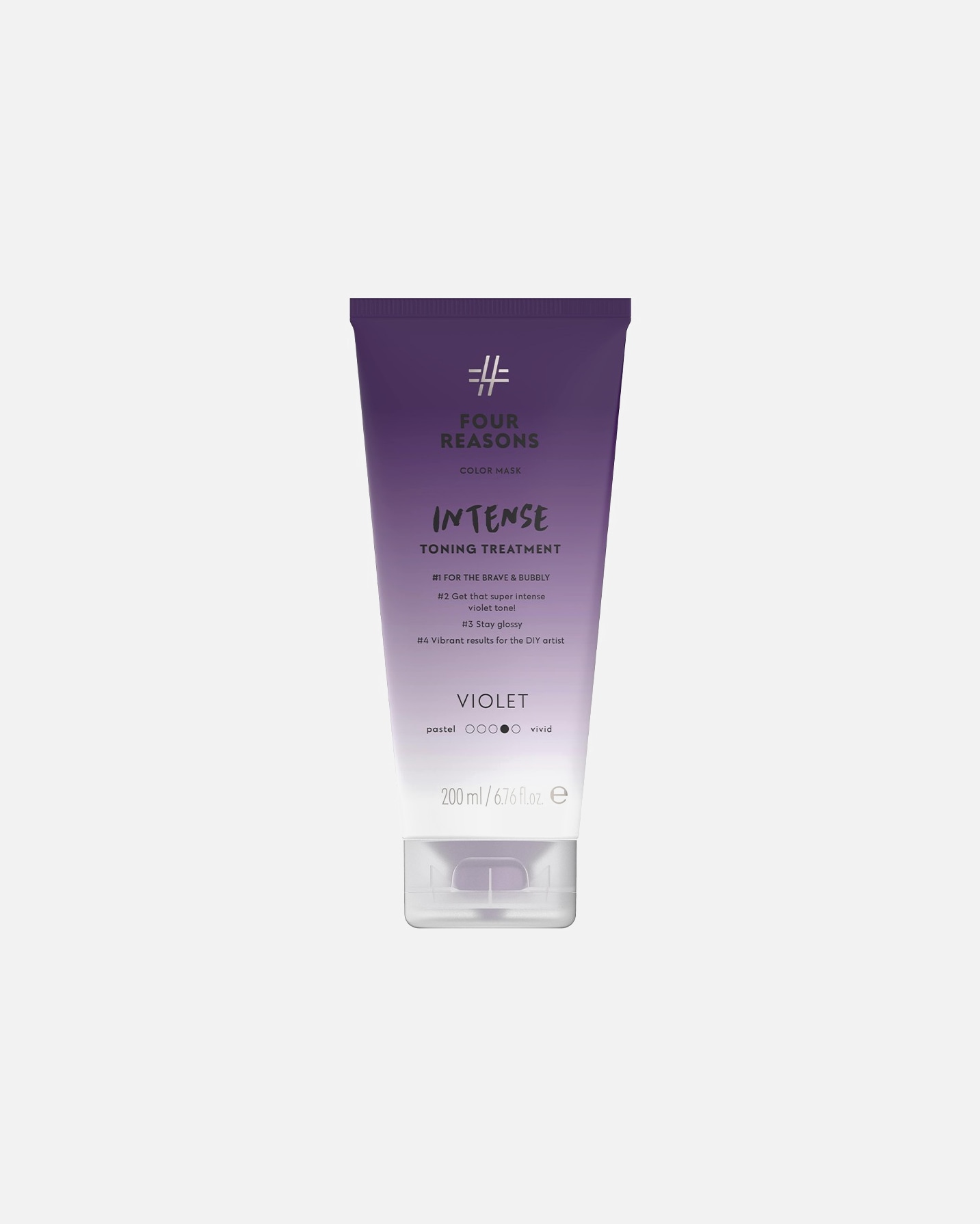 Plaukų kaukė MoterimsFour ReasonsColor MaskIntense Toning Treatment Violet200 ml