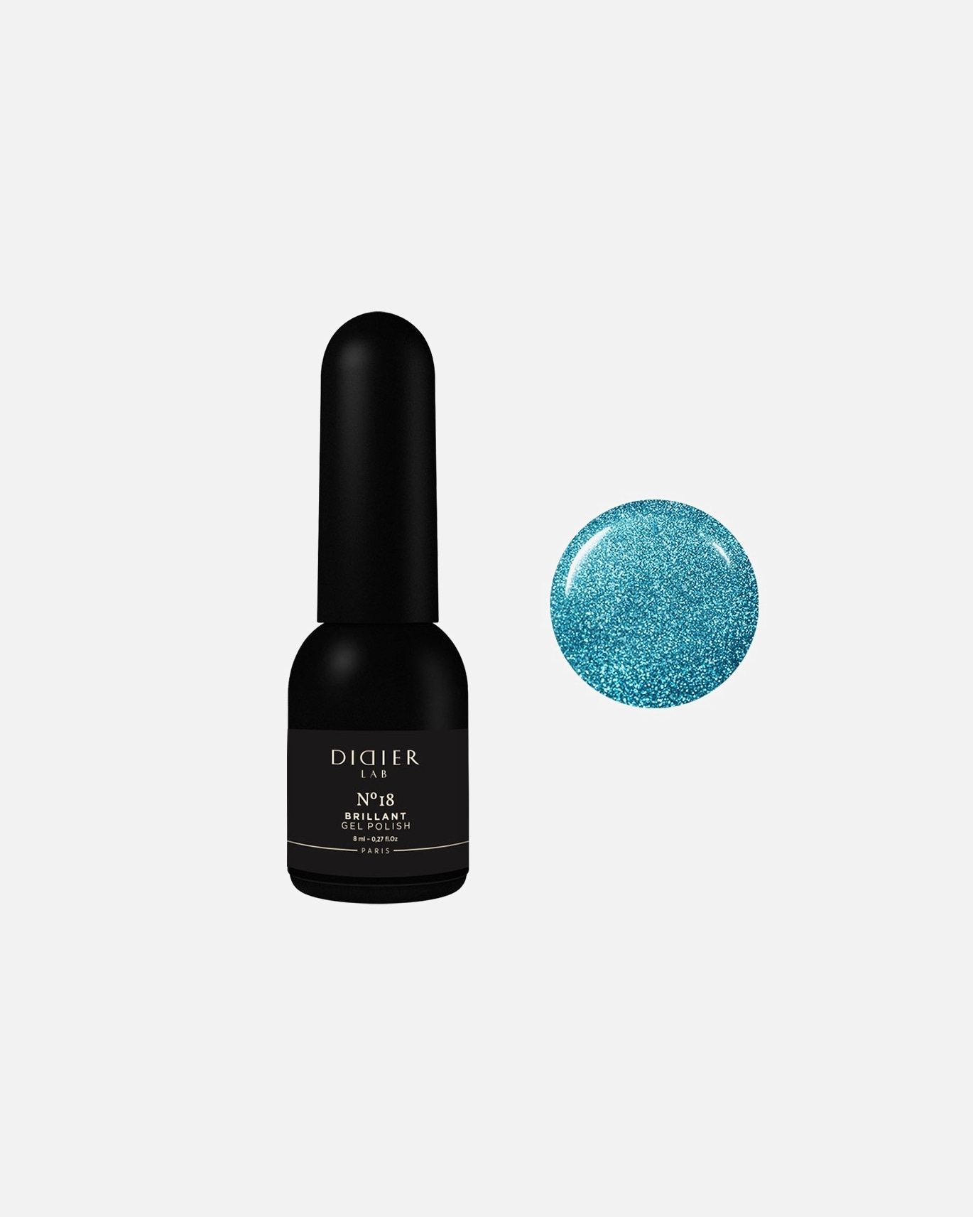 Viršutinis nagų lako sluoksnis UnisexDidier Lab8 ml