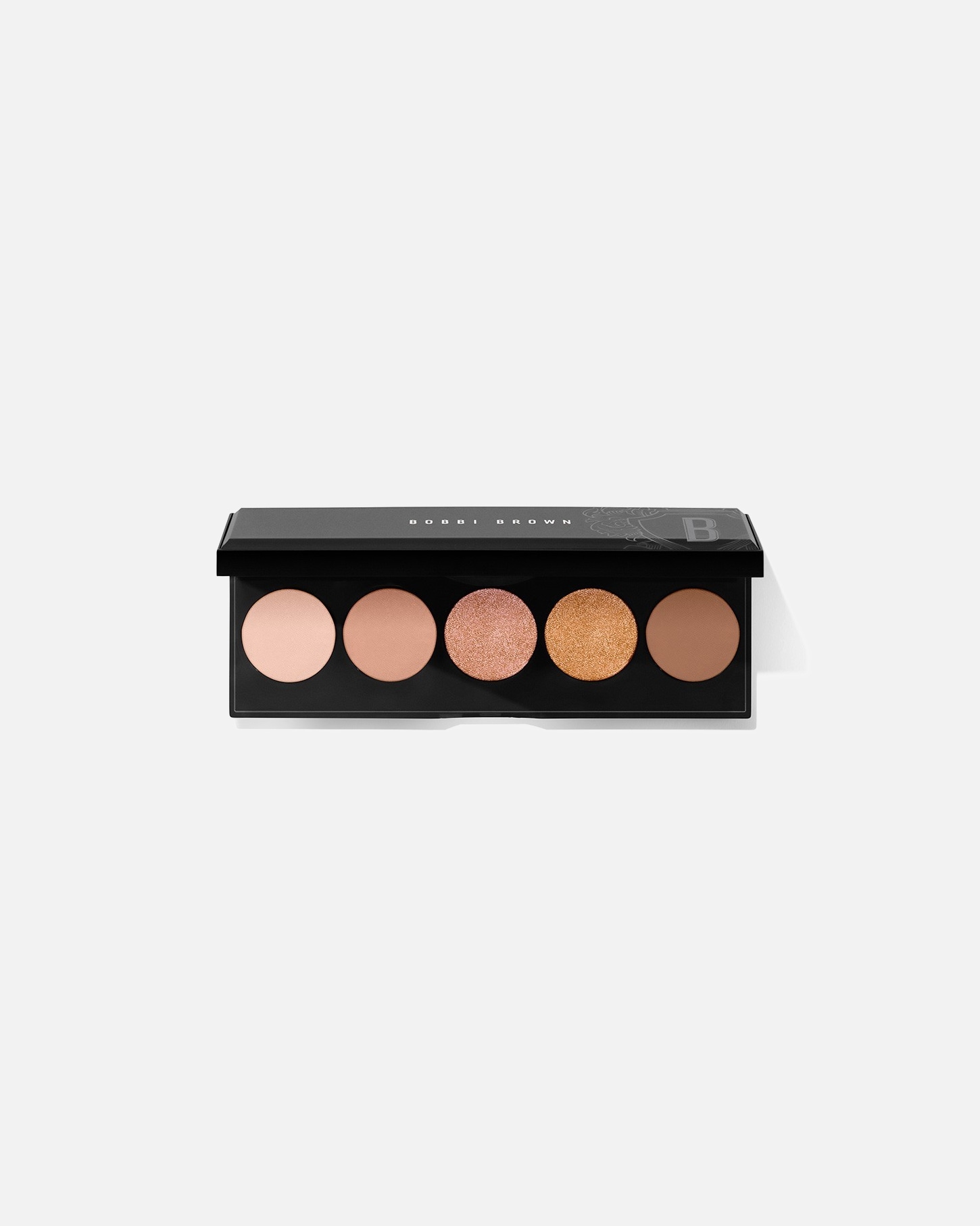 Akių šešėliai, Paletė UnisexBobbi BrownAll Nudes Eyeshadow Palette01 - PEACHY NUDES