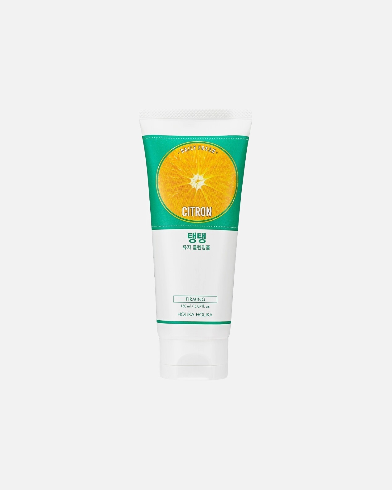Veido valomosios putos UnisexHolika HolikaDaily Fresh Citron Firming Cleansing Foam150 ml