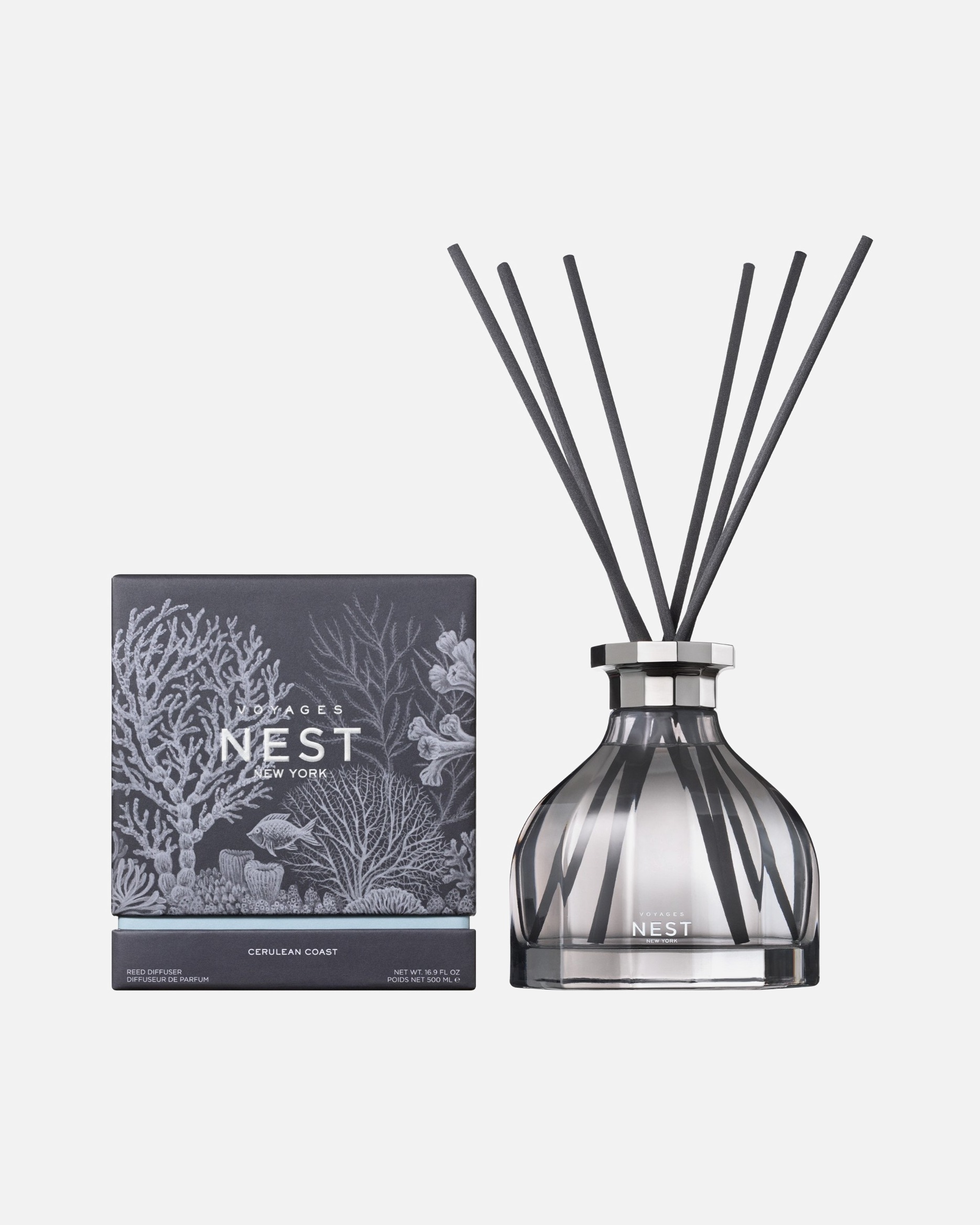 Namų kvapas UnisexNEST NEW YORKDefault Brand LineVoyages Cerulean Coast Reed Diffuser500 ml