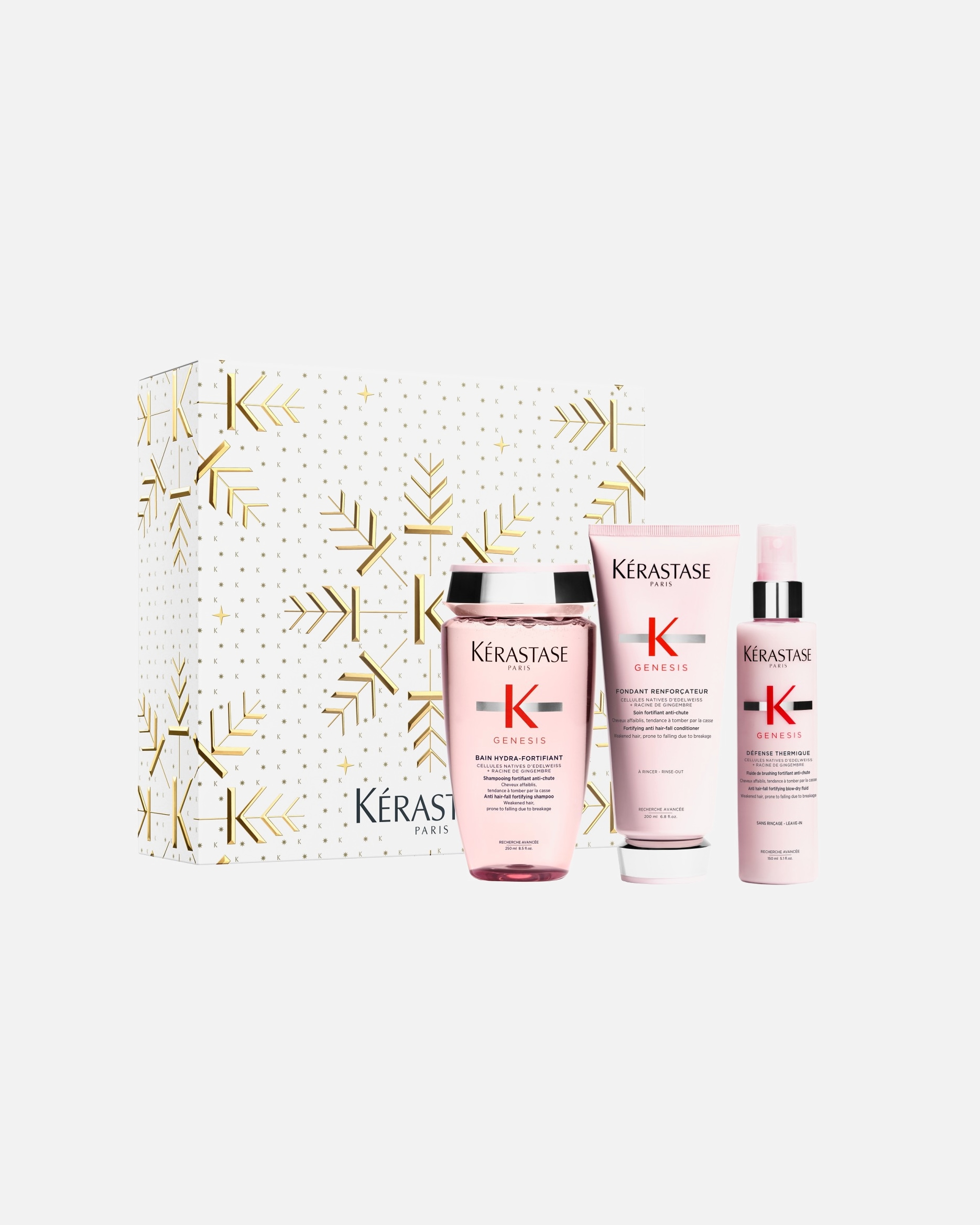 Plaukų priežiūros rinkinys UnisexKérastaseGenesisWeakened Hair Trio Routine1 vnt.