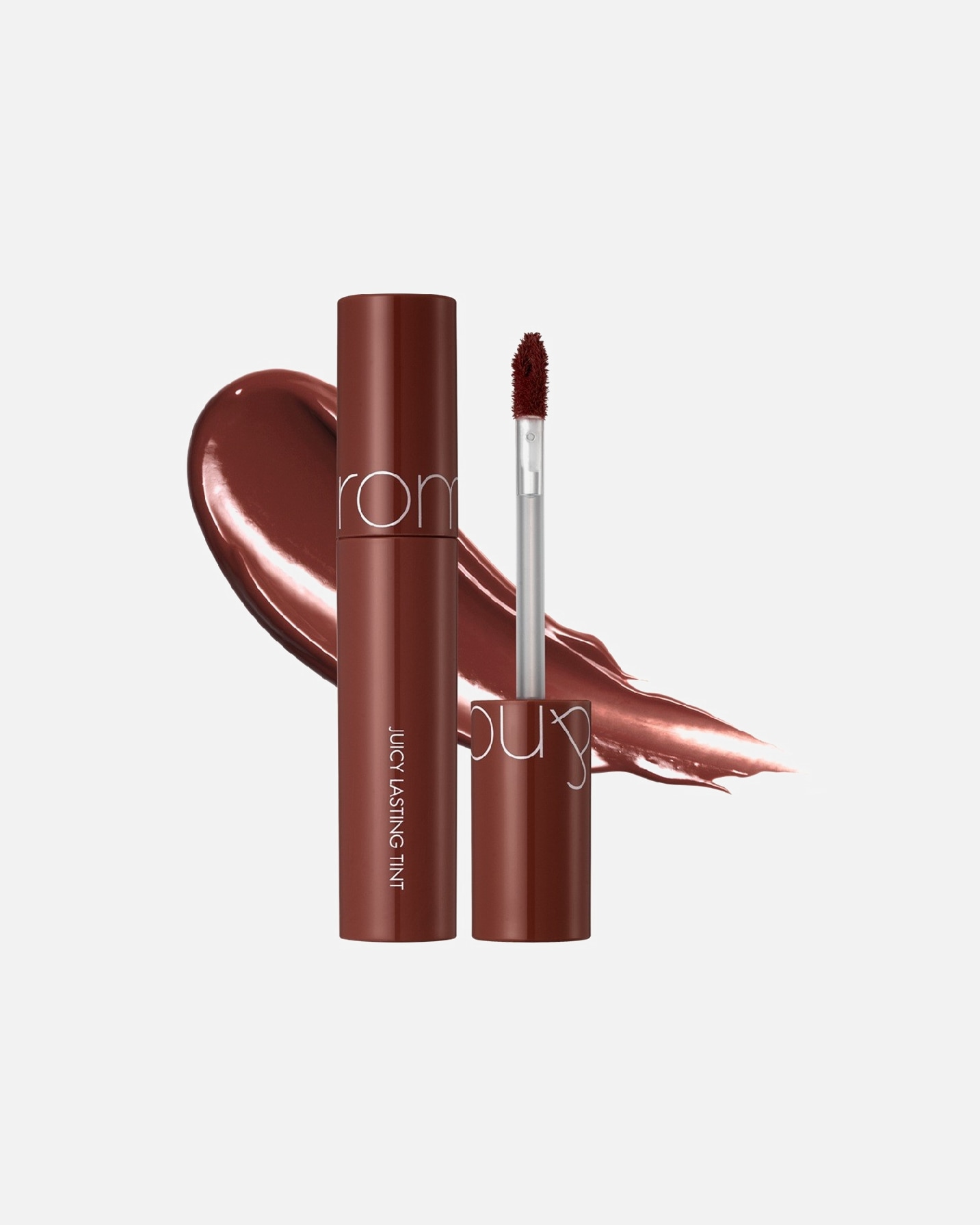 Lūpų blizgis Unisexrom&ndJuicy Lasting Tint20 DARK COCONUT