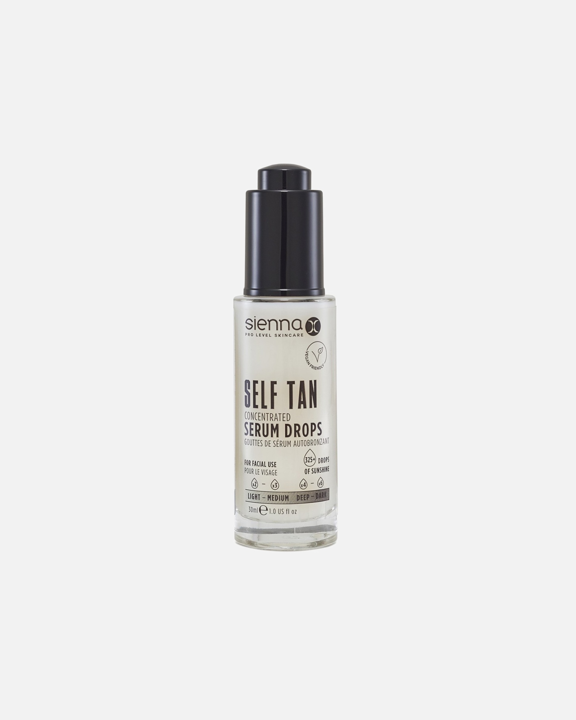 Savaiminio įdegio kremas UnisexSienna XSelf Tan Concentrated Serum Drops30 ml