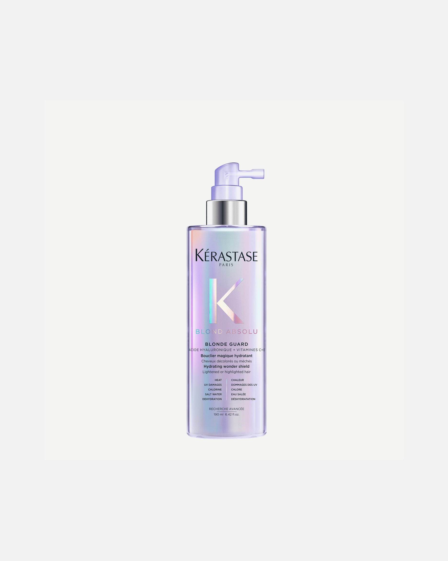 Plaukų atstatomoji priemonė UnisexKérastaseBlond AbsoluBlonde Guard190 ml