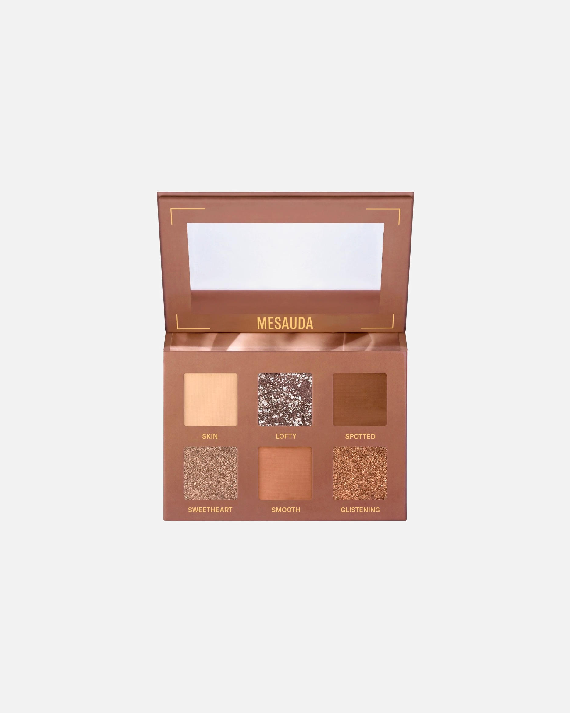 Akių šešėliai, Paletė UnisexMesauda BeautyBare Harmony - Palette Delicious Rose #2046 g