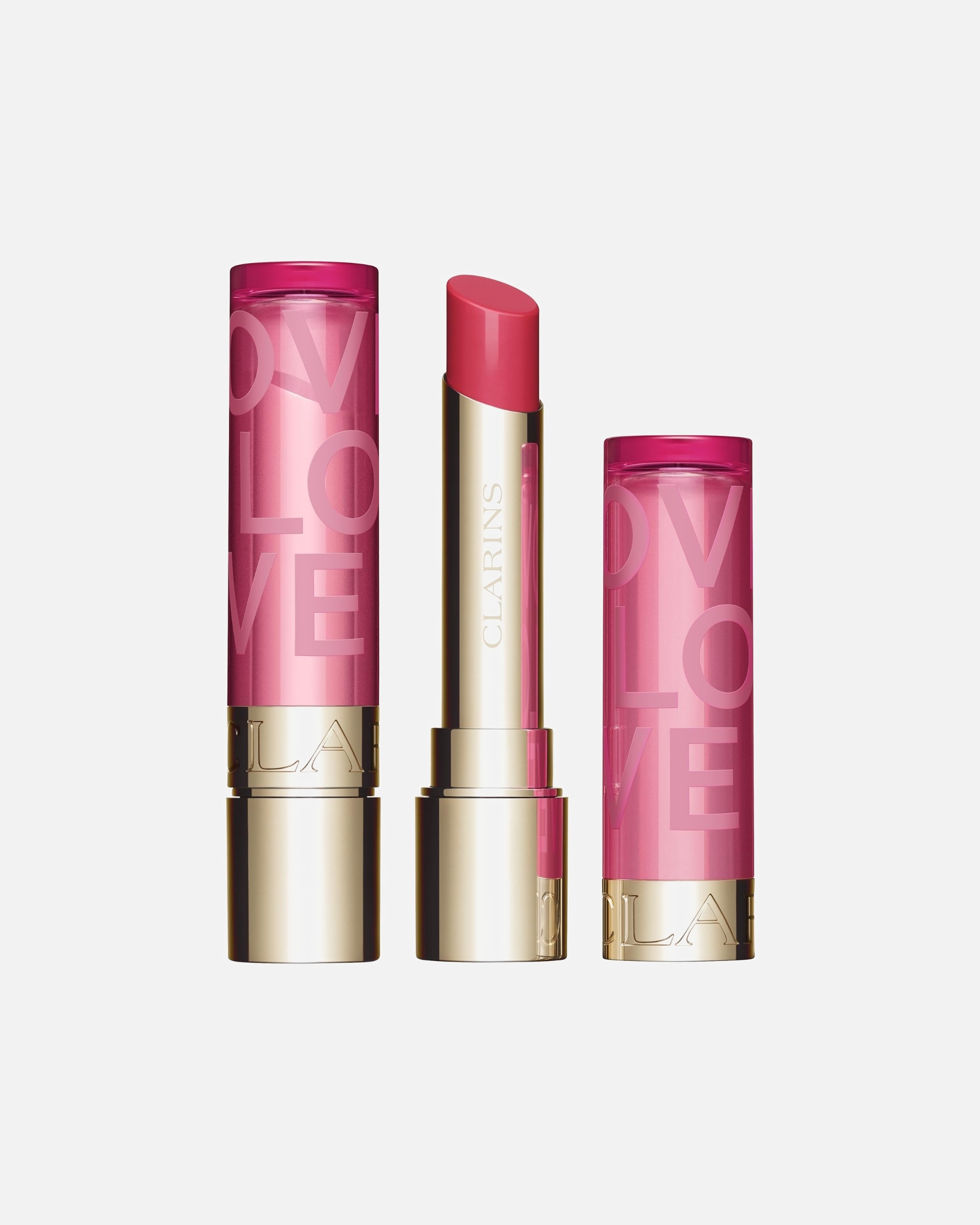 Lūpų balzamas, Lūpų kremas MoterimsClarinsLOVE LIP OIL BALM08 - ROSE