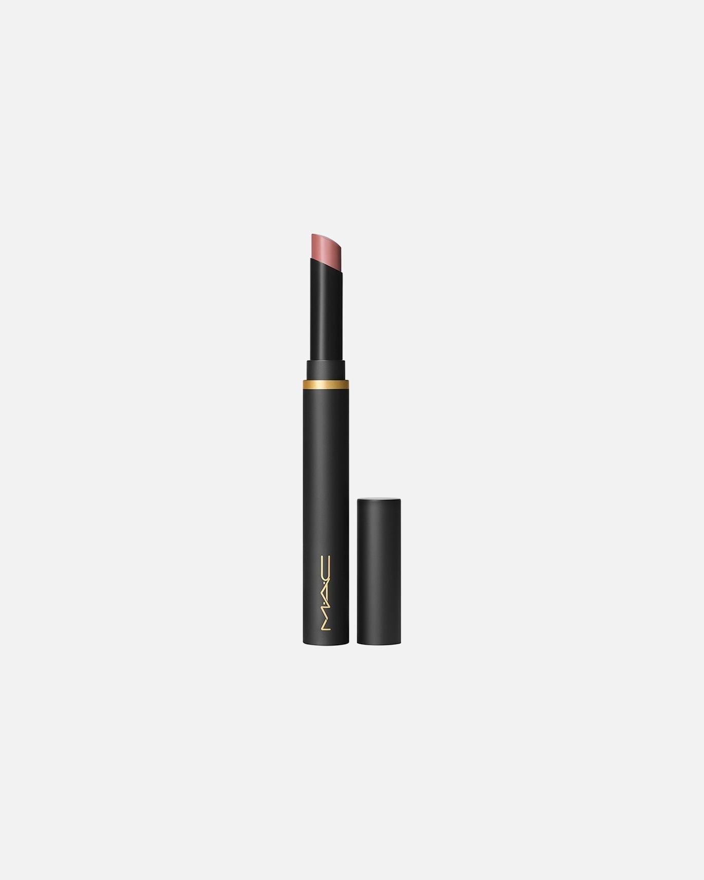 Lūpų dažai UnisexMACPowder Kiss Velvet Blur Slim StickOver The Taupe