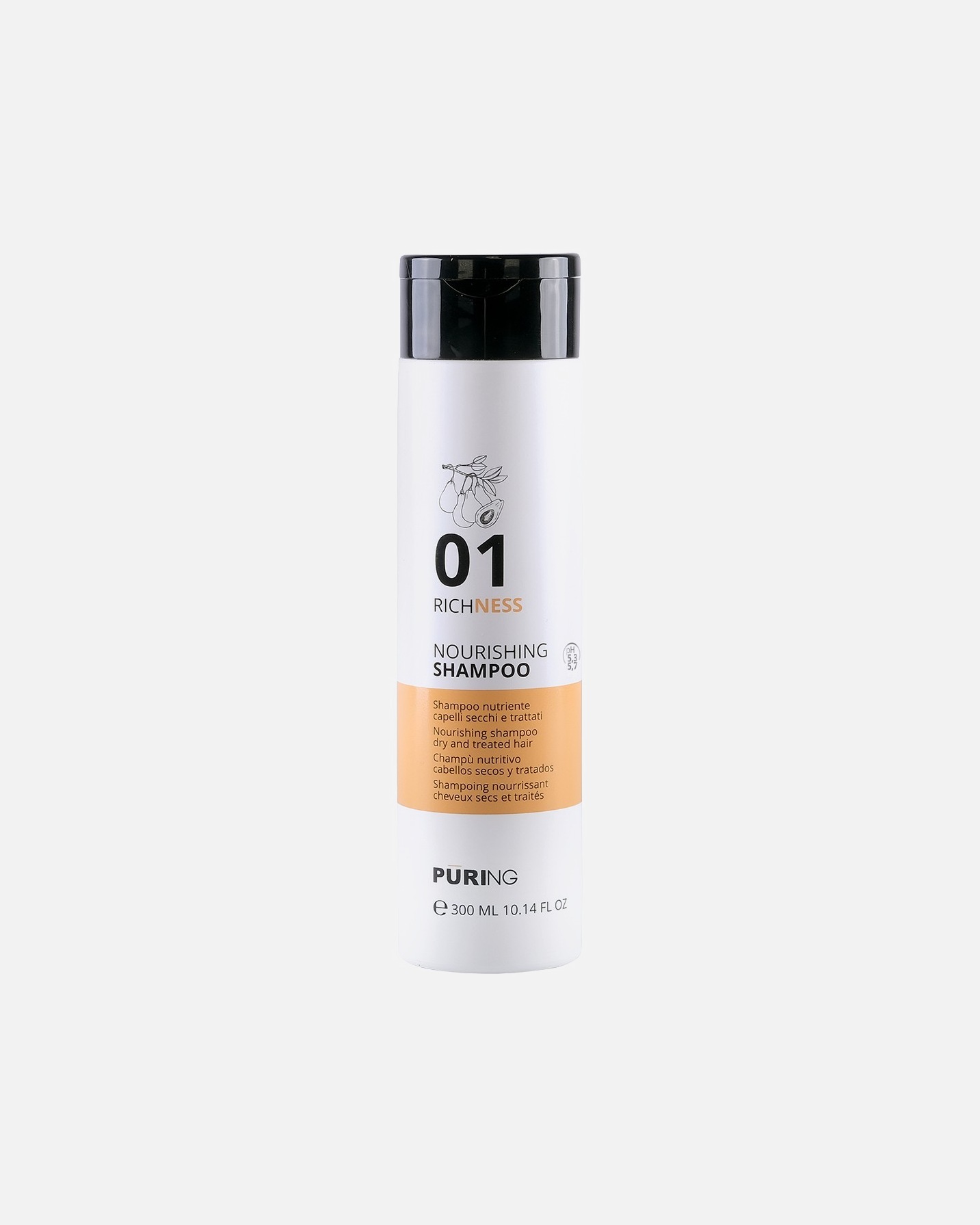 Plaukų šampūnas UnisexPURINGDefault Brand LineRichness Nourising Shampoo300 ml