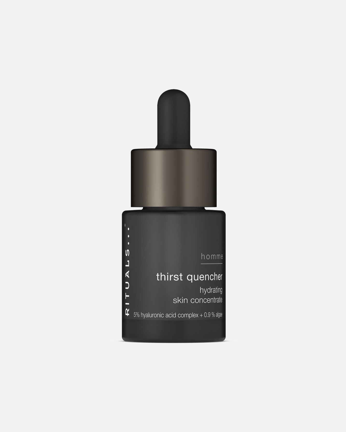 Veido ampulės VyramsRitualsHomme CollectionThirst Quencher Hydrating Skin Concentrate20 ml
