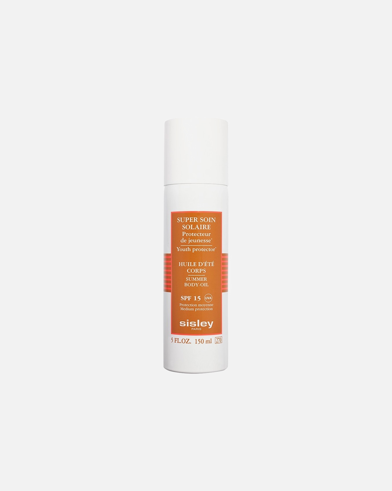 Veido odos priežiūros priemonės UnisexSisleySummer Body Oil SPF 15150 ml