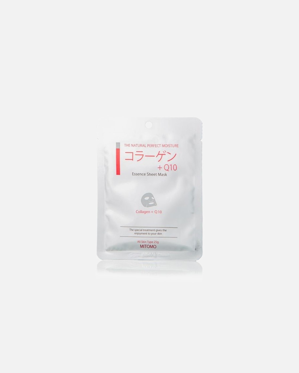 Lakštinė veido kaukė UnisexMITOMODefault Brand LineEssence Mask with Collagen and Q101 vnt.