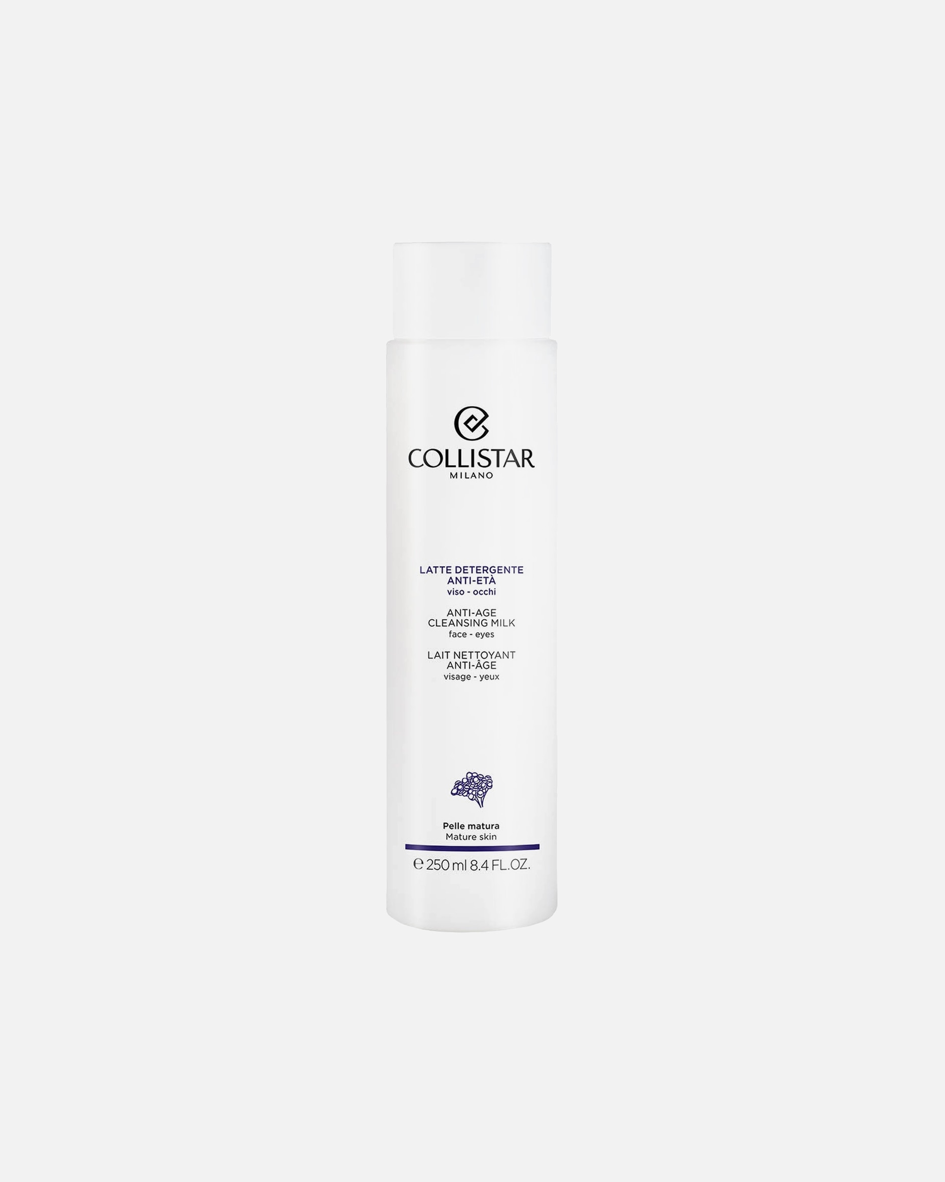 Valomasis veido pienelis UnisexCollistarAnti-Age Cleansing Milk250 ml