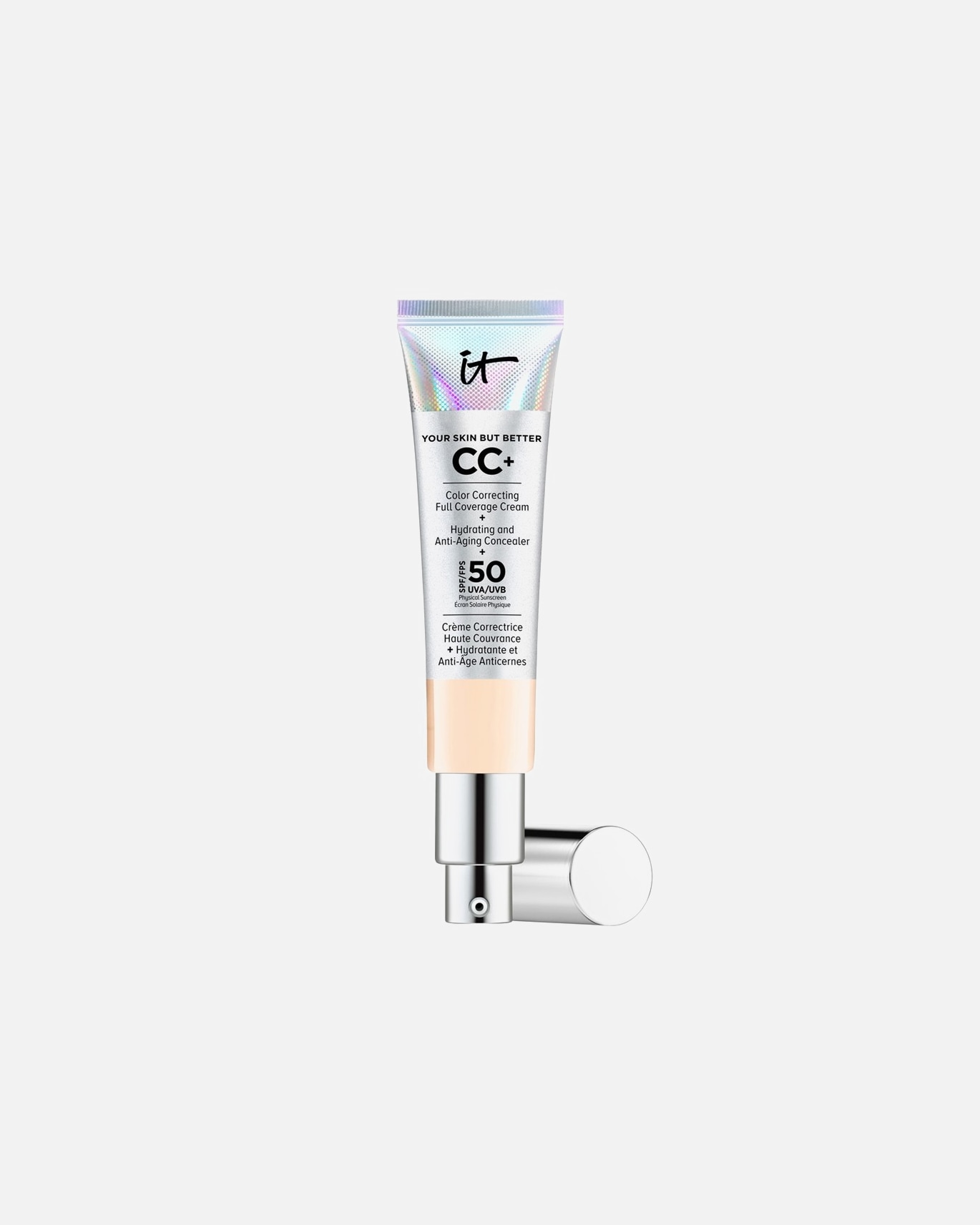 CC kremas UnisexIT CosmeticsYour Skin But BetterCC+ Cream SPF 50Fair Light