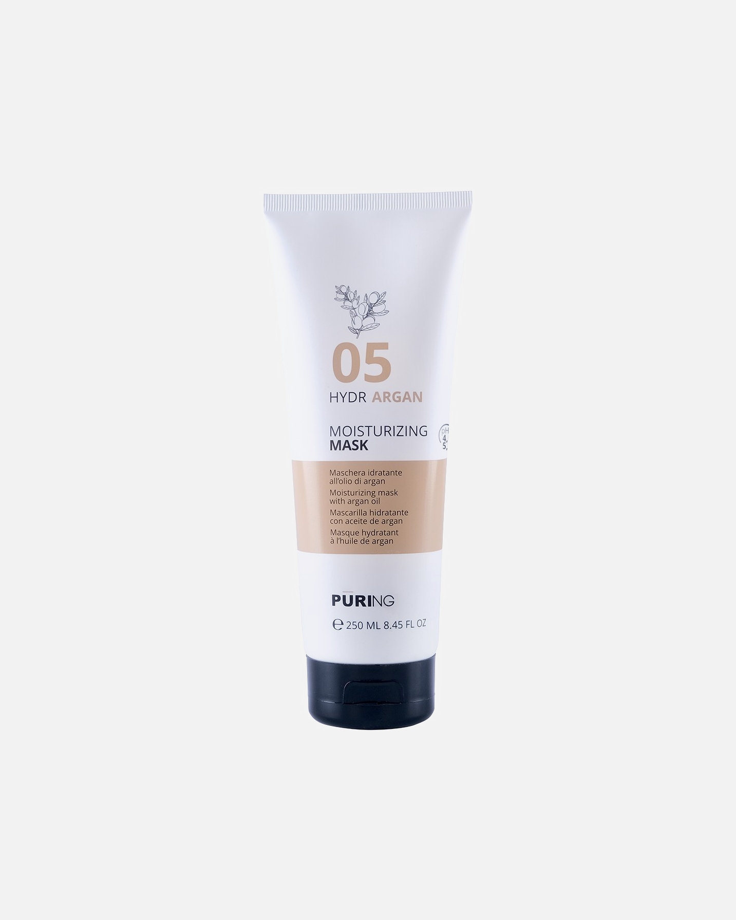 Plaukų kaukė UnisexPURINGDefault Brand LineHydrargan Moisturizing Mask250 ml