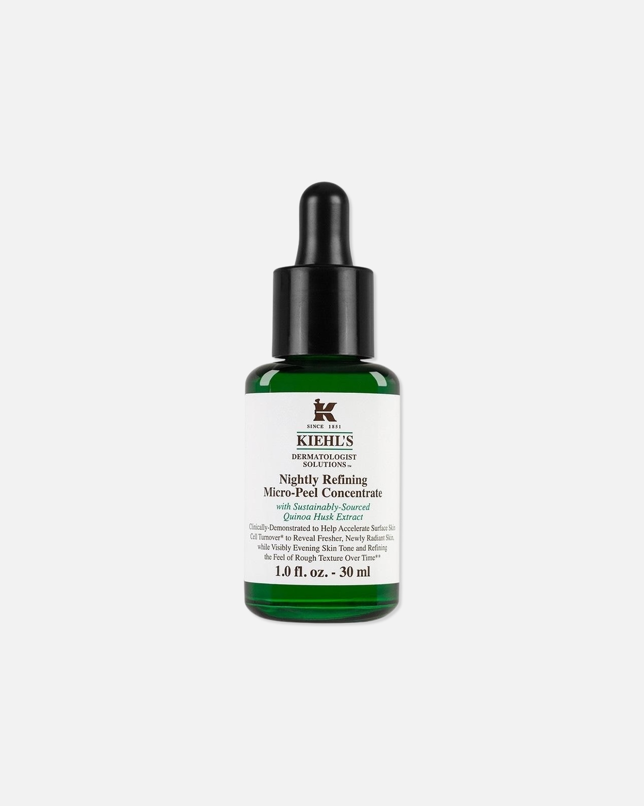 Veido šveitiklis UnisexKiehl’sNightly Refining Micro-Peel Concentrate30 ml