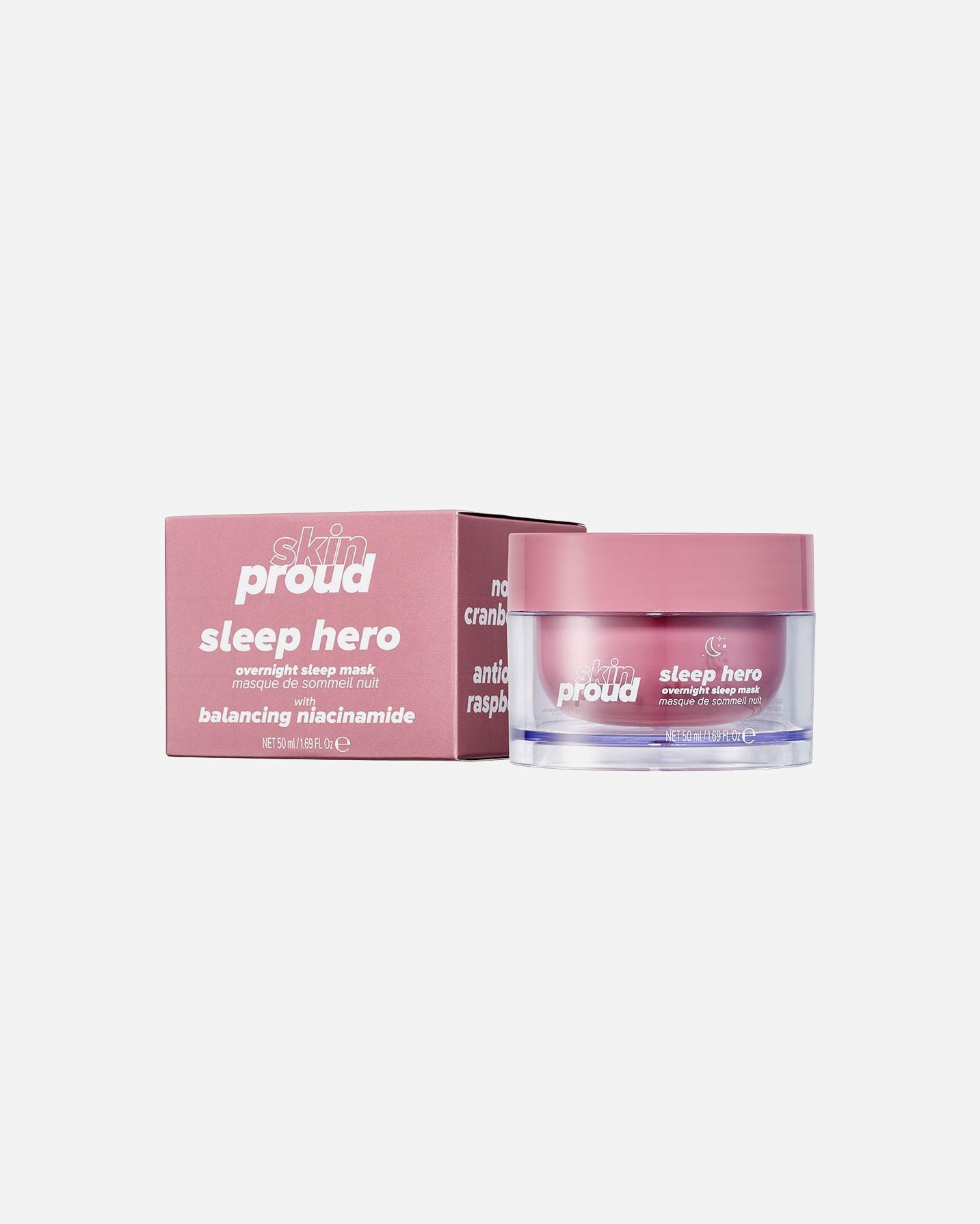 Drėkinamoji veido kaukė UnisexSkin ProudSleep Hero - Overnight Sleep Mask50 ml