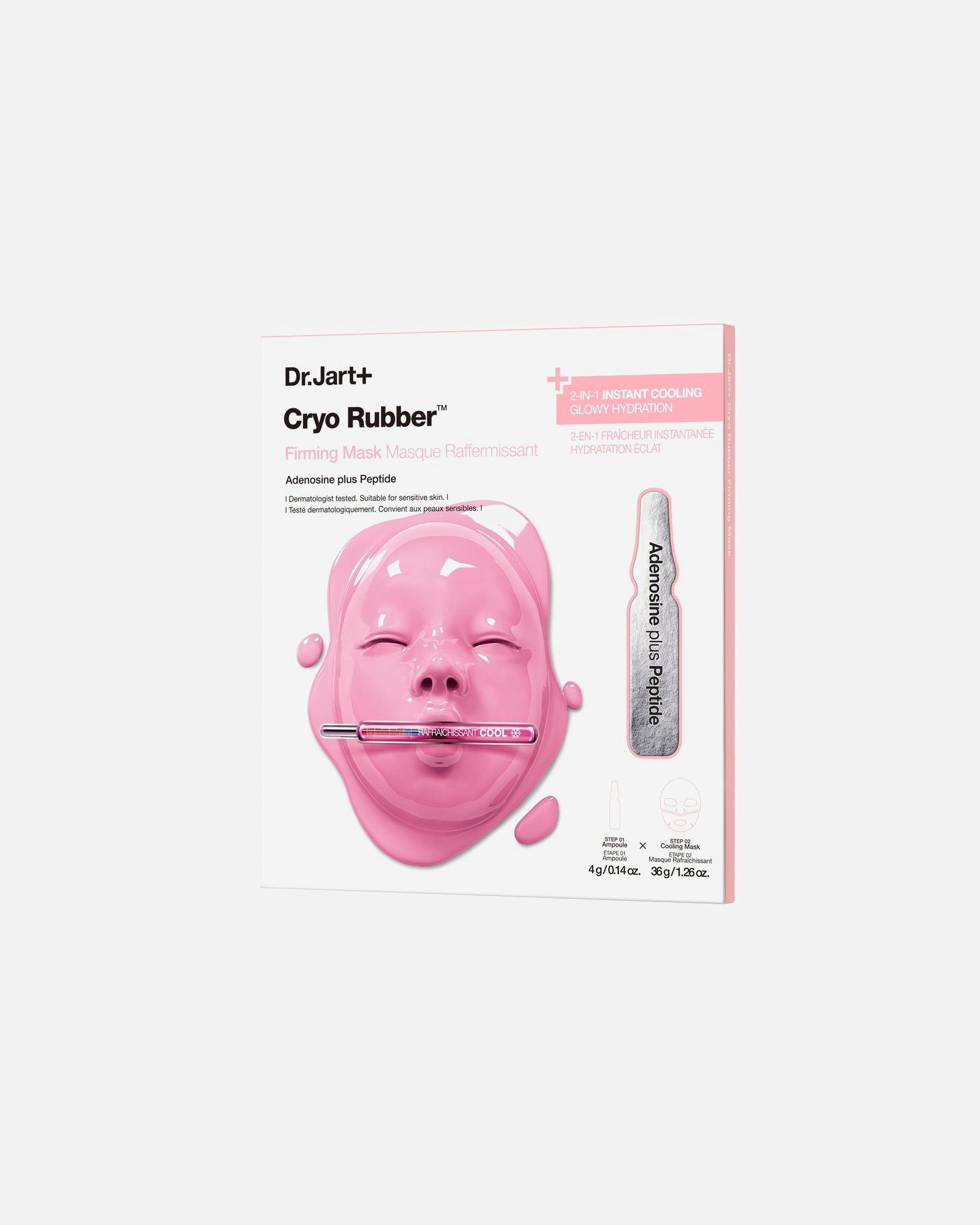 Lakštinė veido kaukė UnisexDr. Jart+Cryo RubberFirming Mask40 g