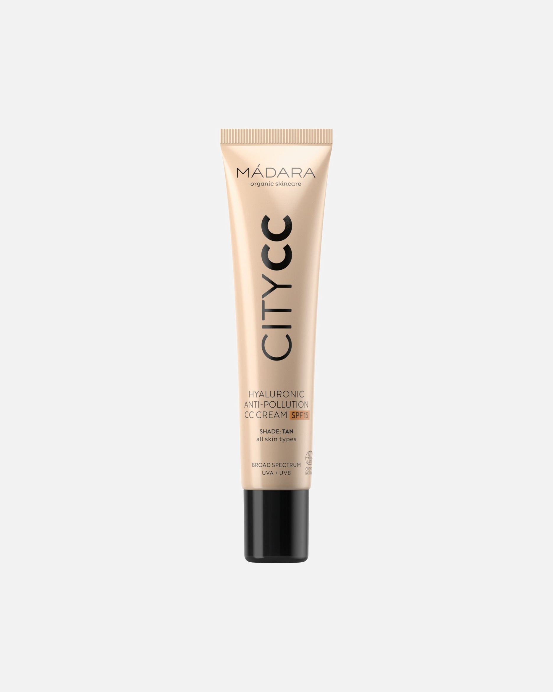 CC kremas UnisexMÁDARACity CCCity CC Hyaluronic Anti Pollution CC Cream SPF15Tan