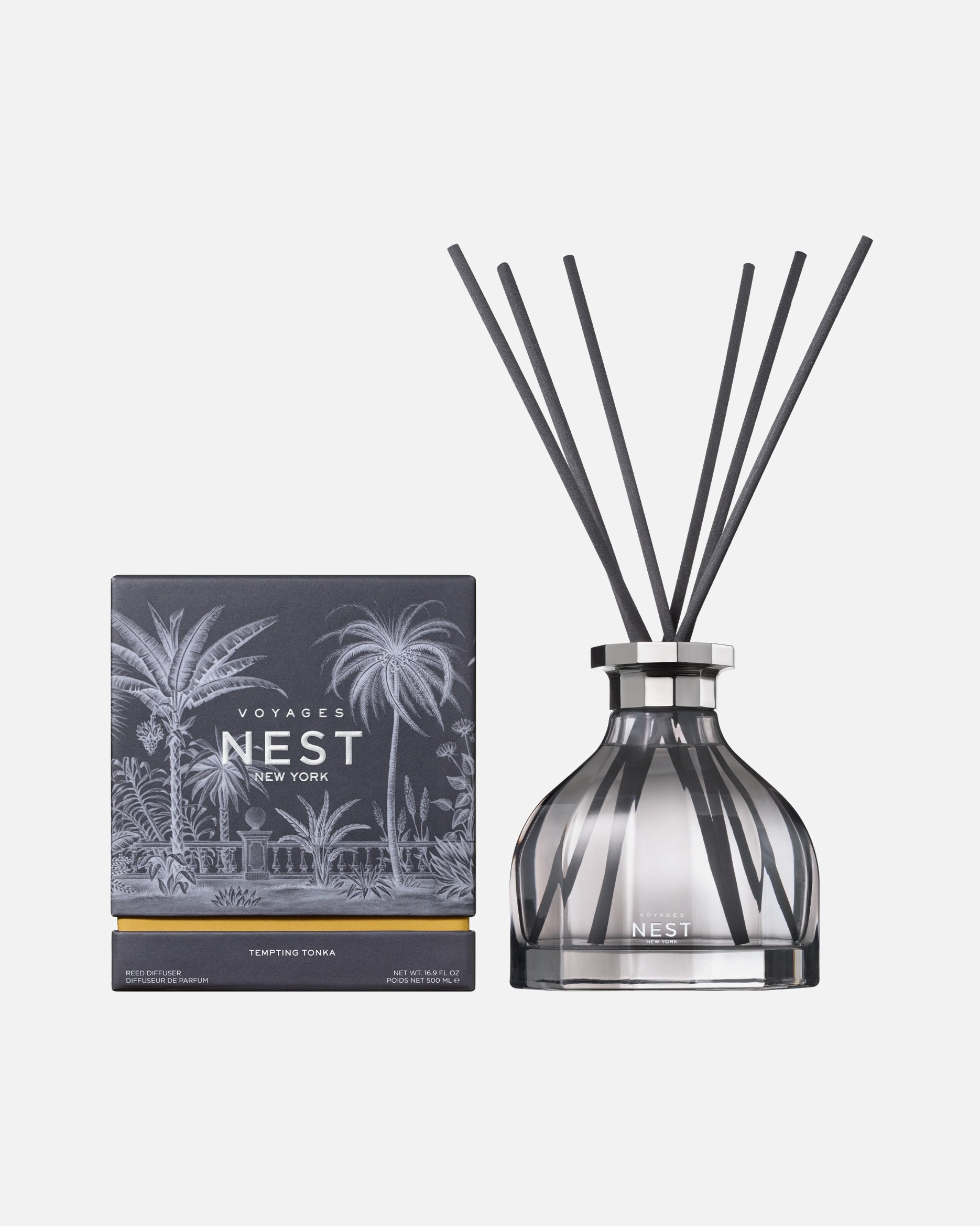 Namų kvapas UnisexNEST NEW YORKDefault Brand LineVoyages Tempting Tonka Reed Diffuser500 ml
