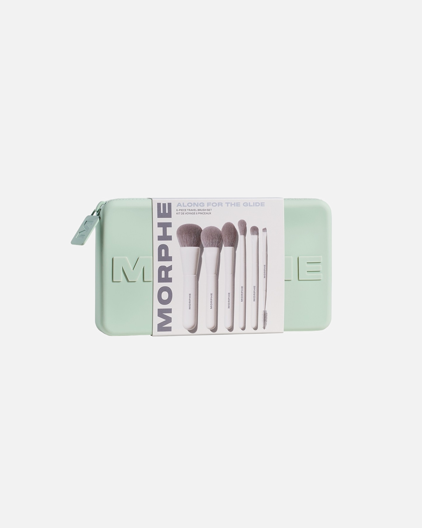 Makiažo šepetėlių rinkinys UnisexMorpheALONG FOR THE GLIDE 6-PIECE TRAVEL BRUSH SET UK/EU/AUS1 Piece