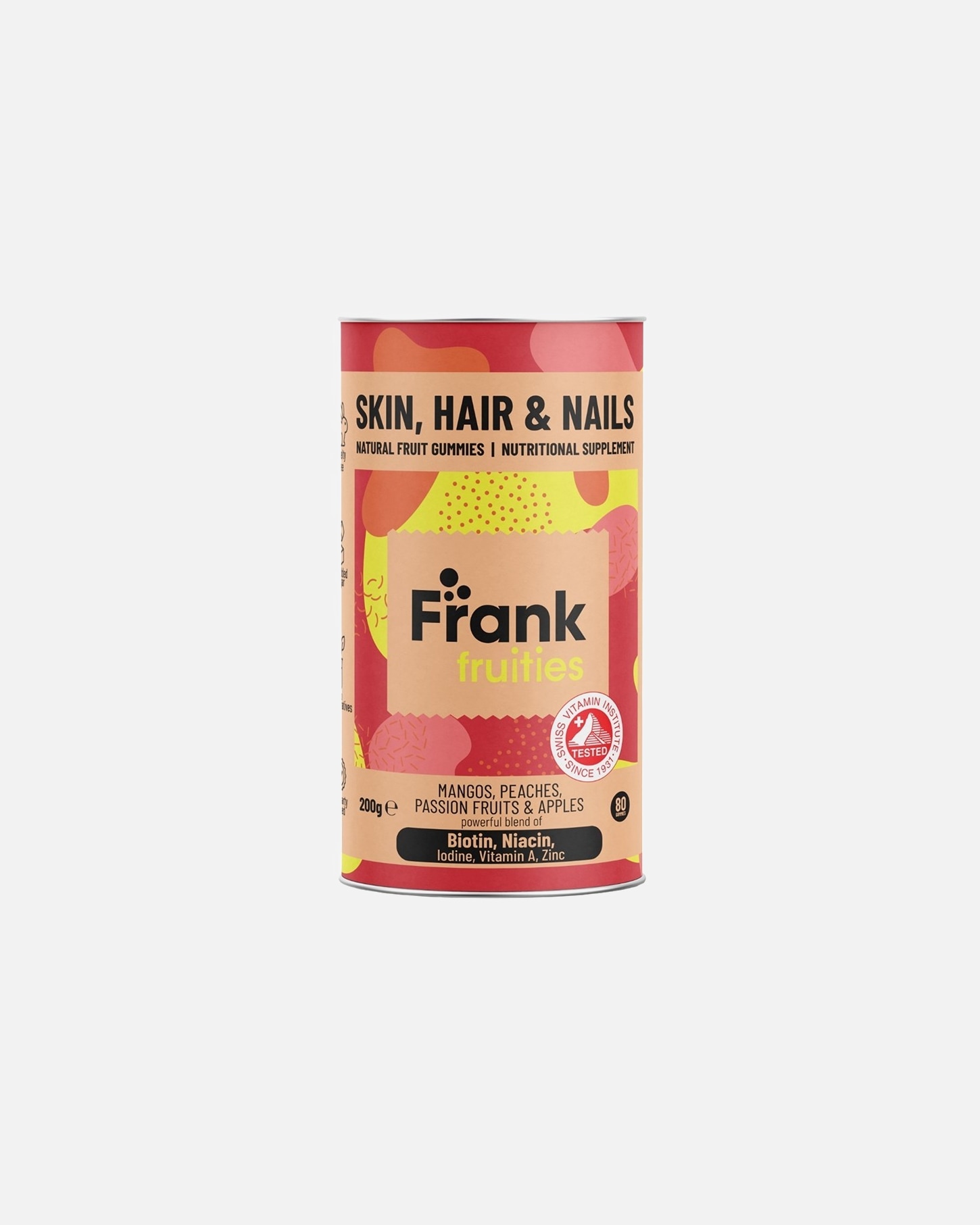 Maisto papildas UnisexFRANK FRUITIESDefault Brand LineSkin, Hair, Nails200 g