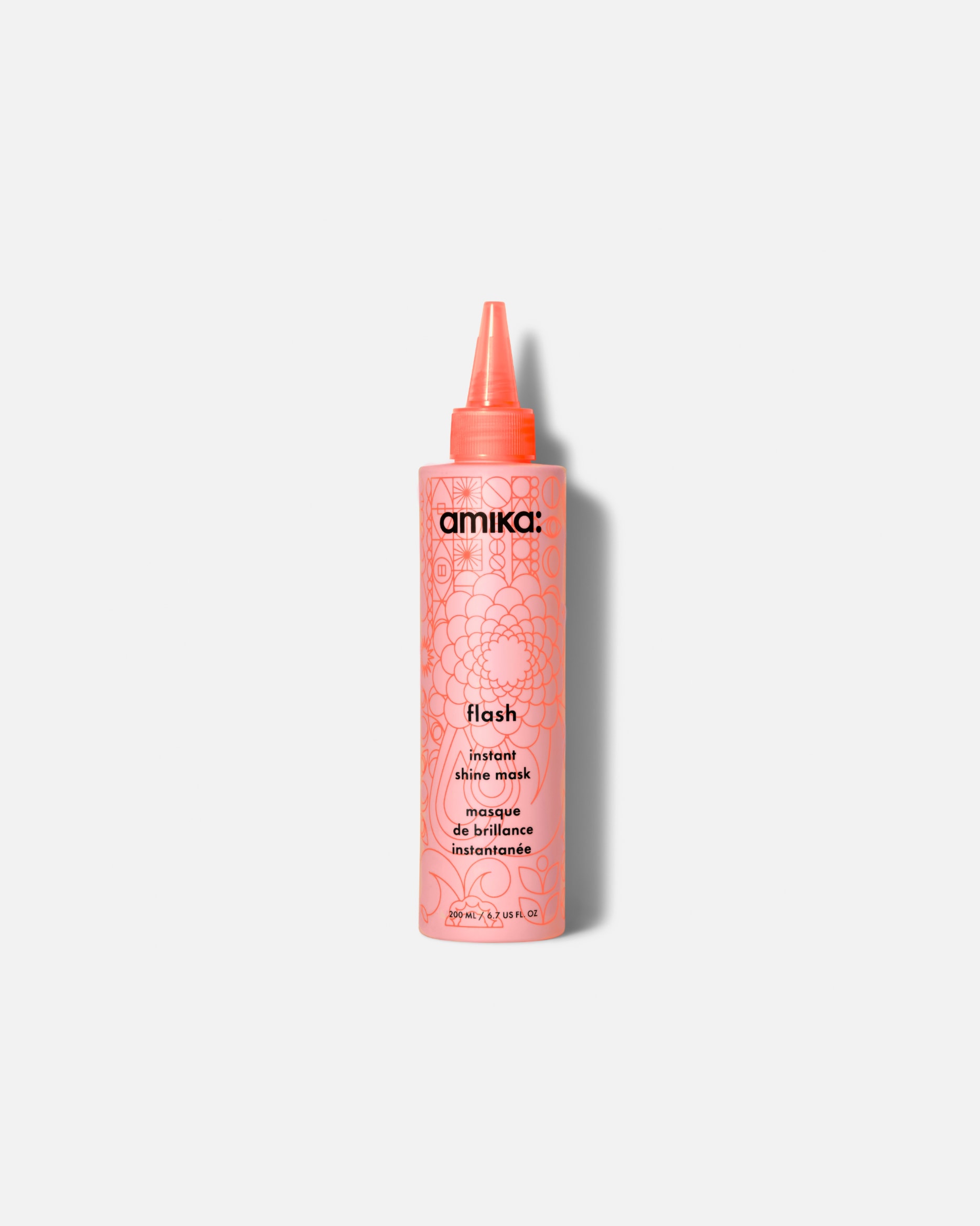 Plaukų atstatomoji priemonė UnisexAmikaShineFlash Instant Shine Mask200 ml