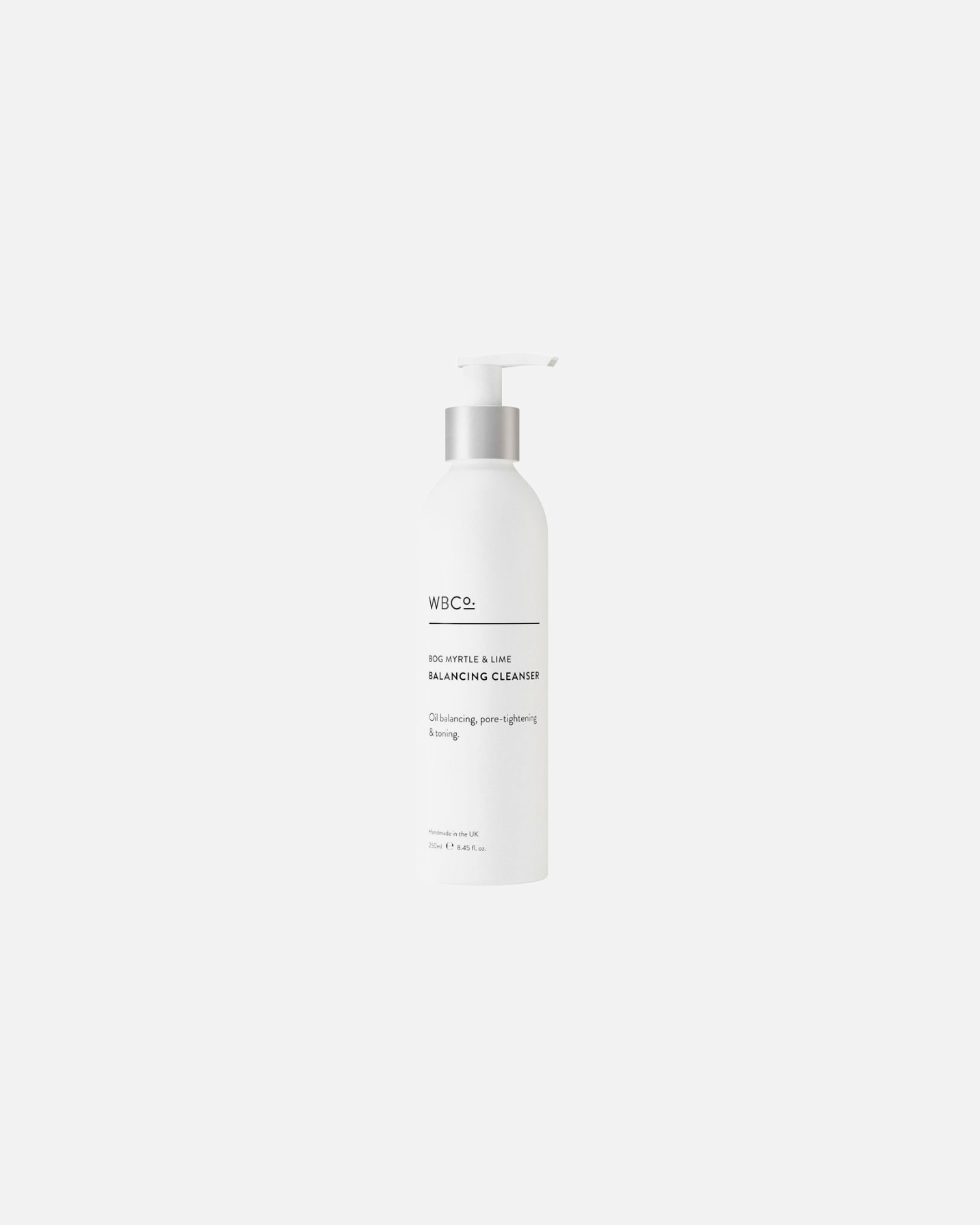 Makiažo valiklis UnisexWBcoBog Myrtle & Lime Balancing Cleanser250 ml