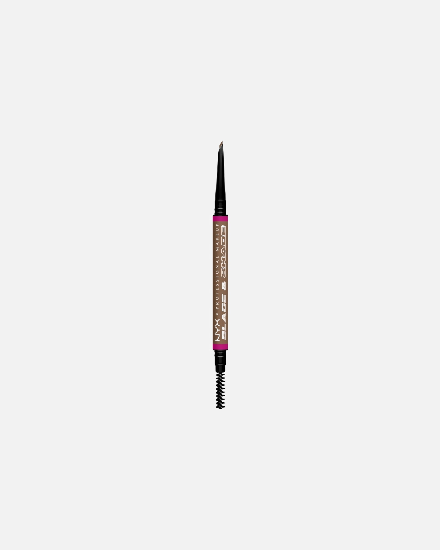 Antakių pieštukas UnisexNYX Professional MakeupBlade & Shade, Dual Edge Brow PencilTaupe