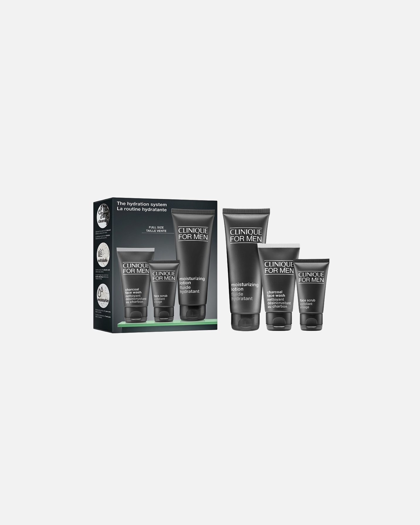 Veido priežiūros rinkinys VyramsClinique for MenClinique For Men: The Hydration System Skincare Set1 vnt.