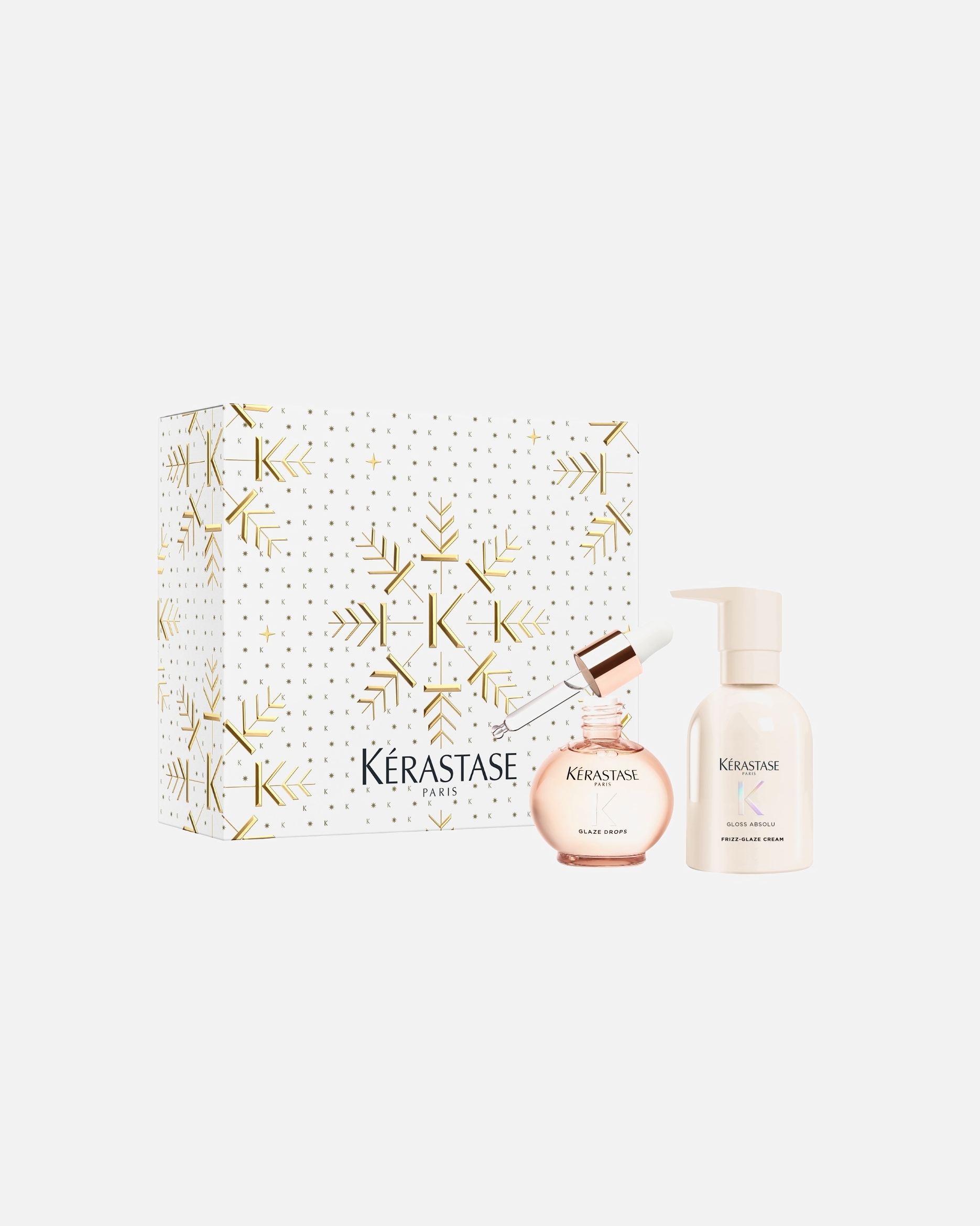 Plaukų priežiūros rinkinys UnisexKérastaseGloss AbsoluCream Holiday Set1 vnt.