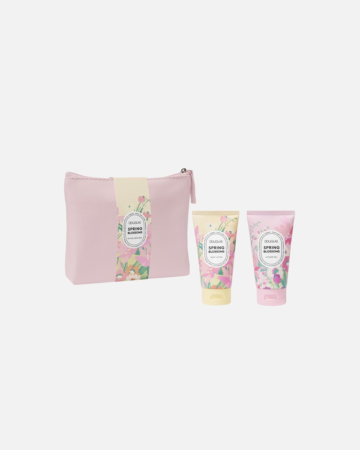 Kūno priežiūros rinkinys UnisexDouglas CollectionSeasonalSpring Blossoms Wellness bag1 vnt.