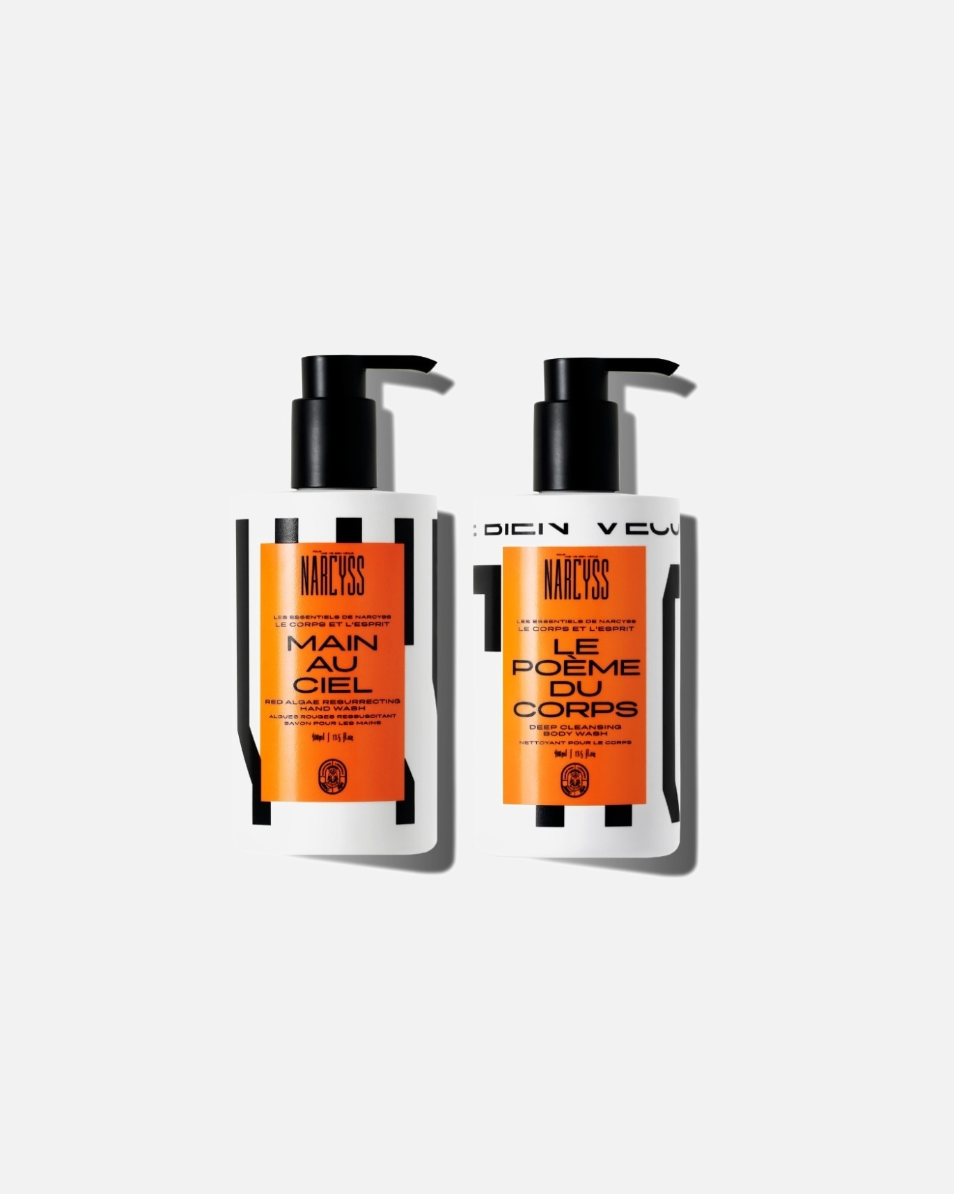 Plaukų priežiūros rinkinys UnisexNARCYSSDuo-Kit Resurrecting & Deep Cleansing Duo Kit2 x 400 ml