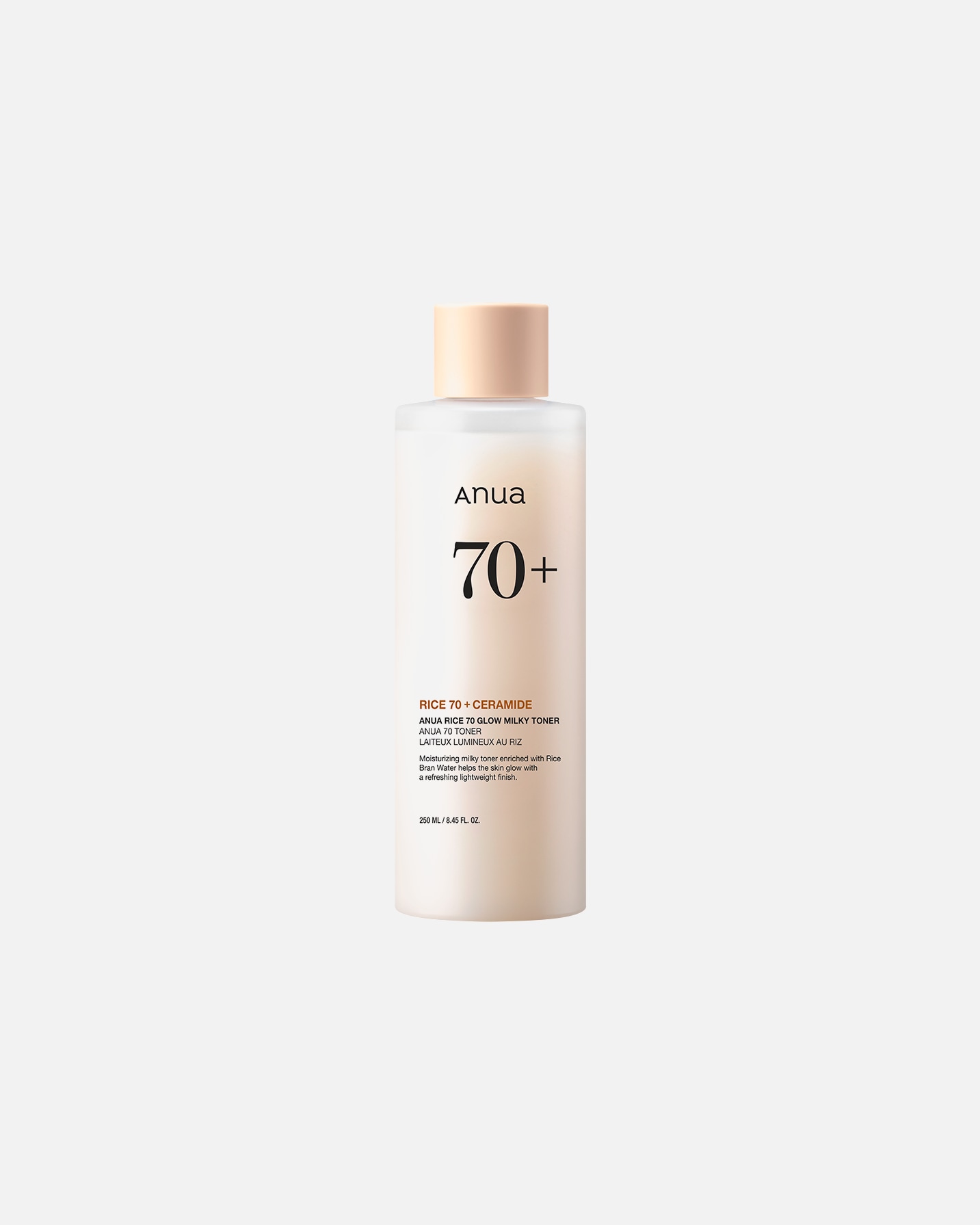 Valomasis veido tonikas UnisexAnuaANUA Rice 70 Glow Milky Toner 250ml_EU250 ml